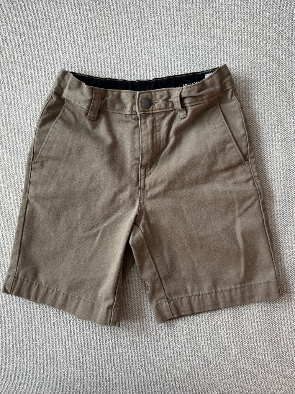 Volcom Boys Chino Style Shorts Size 6